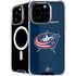 NHL Columbus Blue Jackets Distressed iPhone 16 Pro MagSafe Case
